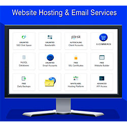 Web hosting features